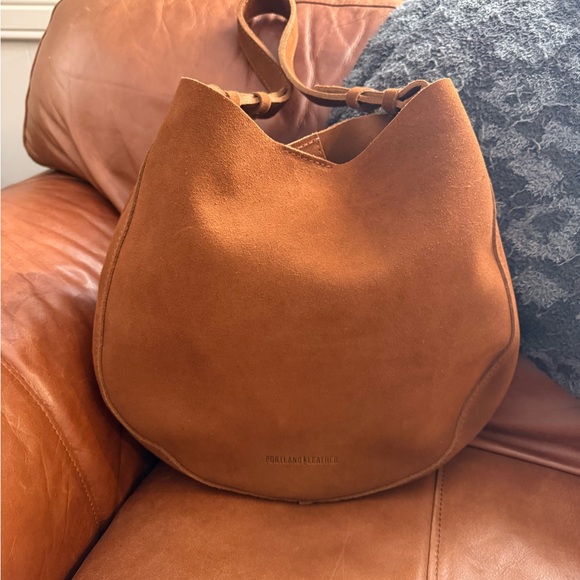 Portland Leather Handbags - Portland Leather Olivia Bag in Jackson Suede